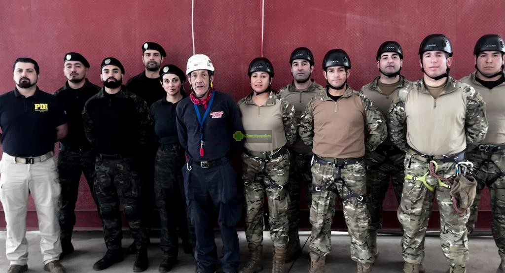 Entrenamiento de rescate técnico